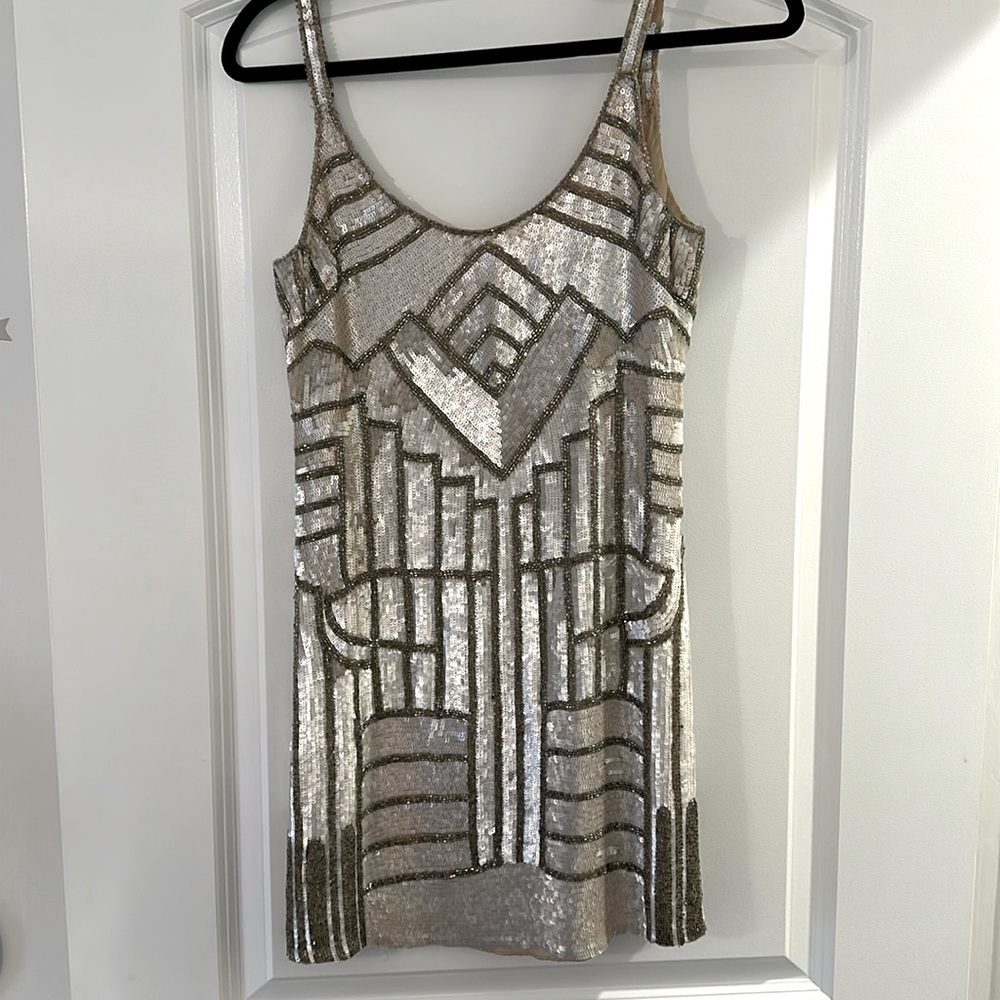 Mini sequin dress